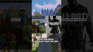 Minecraft or Call Of Duty? ↕️ Which game is more popular ❓ #quiz #trivia #guess #koddi #games
