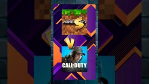 Minecraft vs call of duty 🤙🤙🤙