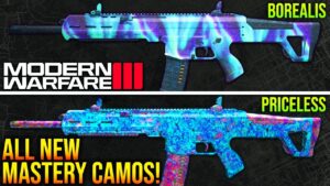 Modern Warfare 3: All NEW MASTERY CAMOS REVEALED! Interstellar, Borealis, & More! (900+ New Camos)