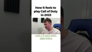 Part 1 - HOW IT FEELS TO PLAY CALL OF DUTY IN 2023 #mw3 #shorts
