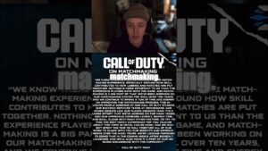 🤬CALL of DUTY SPEAK about MATCHMAKING🤬