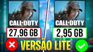 COMO REDUZIR 90% O TAMANHO DO CALL OF DUTY MOBILE