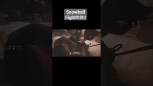 Call Of Duty Snow fight!!!! #shorts #cod #mw3 #mw3shorts #modernwarfare3 #callofduty #game #xbox