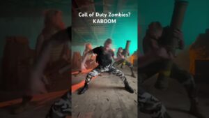Call of Duty Zombies? #callofduty #codzombies #kaboom #rock