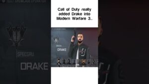 Call of Duty added Drake into MW3... 😂