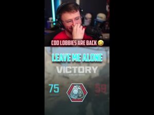 Call of Duty lobbies are DIFFERENT