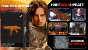 HUGE MW3 UPDATE: Dune Event Rewards, Free Gift Pack, Verdansk, & MORE! (Modern Warfare 3 Season 1)