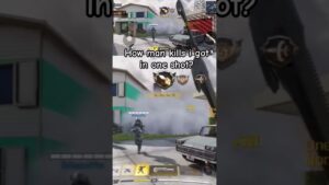 How many kills I got in one Shot? call of duty mobile games #codgame #callofduty #callofdutymobile