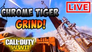 🔴 LIVE - Call of Duty WW2 Road to Chrome Tiger in 2023!