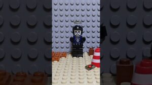 Lego custom miniature Ghost from the game Call of Duty. #legoanimation #shorts #callofduty#lego