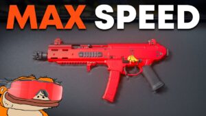 Maxed out the recoil so I can go FAST