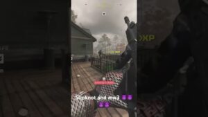 Playing call of duty modern warfare 3 and listening to Slipknot #slipknot #coreytaylor #metal #rock