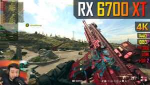 RX 6700 XT - Call Of Duty: Warzone 3