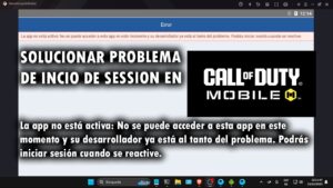 SOLUCIONAR PROBLEMA:  LA APP NO ESTÁ ACTIVA NO SE PUEDE ACCEDER A ESTA APP | CALL OF DUTY: MOBILE