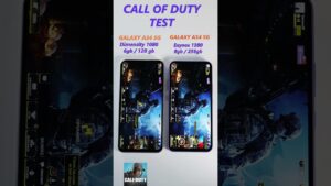 Test CALL OF DUTY en GALAXY A34 vs GALAXY A54
