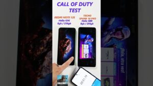 Test CALL OF DUTY en Redmi NOTE 12S vs TECNO Spark 10 Pro