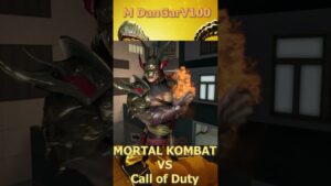 Test your Might !  Mortal Kombat VS Call of Duty #shortvideo #sfm #animation #foryou
