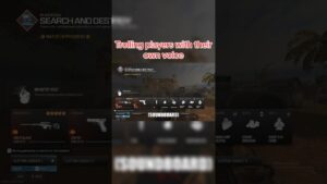 Trolling players with their own voice in Call of Duty 🤣💀 #callofduty #cod #soundboardtrolling #mw3
