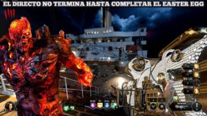 ZOMBIES EN EL TITANIC UNO DE LOS EASTER EGGS MÁS DIFICILES DE COD ZOMBIES | BLACK OPS 4 ZOMBIES
