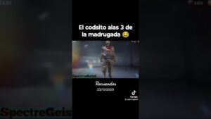 el CALL OF DUTY MOBILE alas 3 de la mañana #reels #callofdutymexico #codm #callofduty #humor