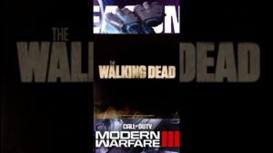 CALL OF DUTY COLLAB WITH THE WALKING DEAD! #shorts #callofduty #thewalkingdead