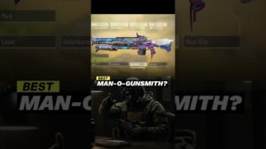 Call of duty mobile | Best Man O War Gunsmith #codm #callofdutymobile #shorts