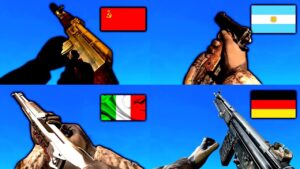 El ORIGEN de TODAS LAS ARMAS de CALL OF DUTY 4 MODERN WARFARE | Nombres Reales, Inspección y MÁS