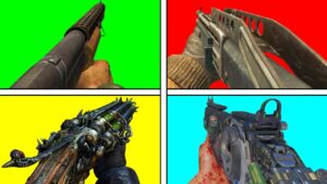 Every Call of Duty Zombies Shotgun on High Rounds