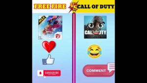 Free Fire 🆚 Call Of Duty Kon Jitega 😱 #shorts #trending #ytshorts #freefire #callofduty
