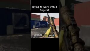 I'm still trying to work with 3 fingers CALL OF DUTY MOBILE #codm #callofduty #codmobile