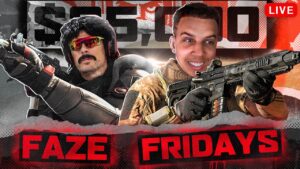 🔴 LIVE- $25,000 FAZE FRIDAY WARZONE 3 TOURNAMENT WITH @DrDisRespect