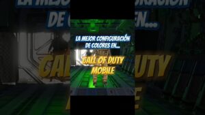 La mejor configuración de colores en CODMobile || Call of duty Mobile