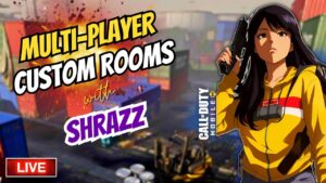 MP Custom Rooms & Chill Stream 🥶| Call Of Duty Mobile | ShraZz is Live