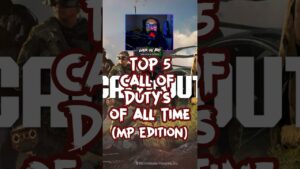 TOP 5 Call of Duty of ALL TIME (Multiplayer Edition) #callofduty