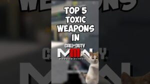 TOP 5 TOXIC WEAPONS IN MW3! | Call of Duty Shorts
