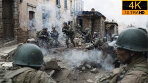 The Last Stand in Chambois 1944|U.S 90th Infantry Division|Call of Duty 3|True 4K