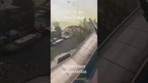 olha que jogada nem tava vendo os inimigos, Call of duty.