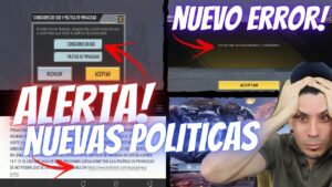 ALERTA! Ponen NUEVAS POLITICAS Y CONDICIONES en Call of Duty Mobile | Error Inicio Sesión Facebook