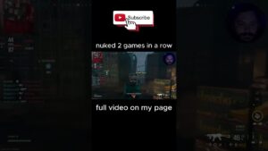 Call of duty MW3 nuked 2 games in a row !!! #callofduty #mw3 #warzone