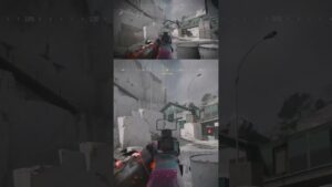 Didnt see your head LOL Call of Duty HC Search and Destroy #shorts