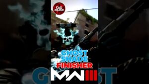 MW3 Call of Duty NEW Ghost Shade Skin FINISHING MOVES