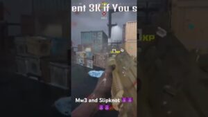 Playing call of duty modern warfare 3 and listening to Slipknot #slipknot #coreytaylor #metal #rock