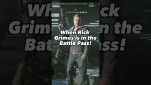 RICK GRIMES IS IN CALL OF DUTY🔥!!! #shorts #gaming #callofduty