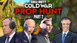 US Presidents Play Call of Duty Prop Hunt (Part 2)