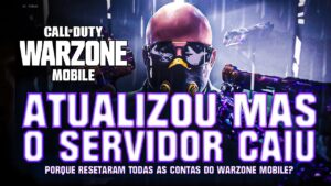 WARZONE MOBILE - NOVA ATUALIZAÇÃO MAS O SERVIDOR CAIU 😭😭😭 // CALL OF DUTY WARZONE MOBILE
