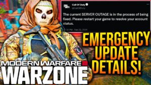 WARZONE: New EMERGENCY UPDATE Explained! BROKEN XP, MISSING RANKS, & More! (COD Server Outage)