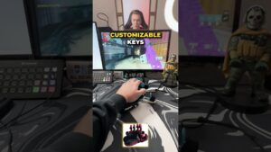 Call of Duty Gameplay with World's Craziest Keyboard