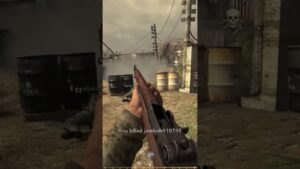 Call of Duty: World at War | Garand 10 killstreak #shorts #worldatwarshorts #gameplay