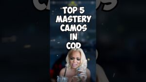 TOP 5 MASTERY CAMOS IN COD HISTORY! | Call of Duty Shorts
