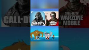 call of duty mobile v/s call of duty warzone mobile #codm #warzonemobile
